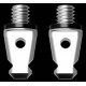 Rycote Pair of 3/8" Tips