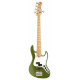SADOWSKY MetroExpress 21-Fret Hybrid P/J Bass, Maple, 5-String (Solid Sage Green Metallic Satin)