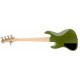 SADOWSKY MetroExpress 21-Fret Hybrid P/J Bass, Maple, 5-String (Solid Sage Green Metallic Satin)