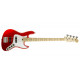 SADOWSKY MetroExpress 21-Fret Vintage J/J Bass, Maple, 4-String (Candy Apple Red Metallic)