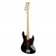 SADOWSKY MetroExpress 21-Fret Vintage J/J Bass, Maple, 4-String (Solid Black High Polish)