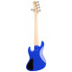 SADOWSKY MetroExpress 21-Fret Vintage J/J Bass, Maple, 5-String (Ocean Blue Metallic High Polish)