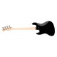 SADOWSKY MetroExpress 21-Fret Hybrid P/J Bass, Maple, 4-String (Solid Black High Polish)