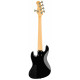 SADOWSKY MetroExpress 21-Fret Vintage J/J Bass, Morado, 5-String (Solid Black High Polish)