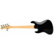 SADOWSKY MetroExpress 21-Fret Vintage J/J Bass, Morado, 5-String (Solid Black High Polish)