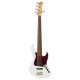SADOWSKY MetroExpress 21-Fret Hybrid P/J Bass, Morado, 5-String (Olympic White High Polish)