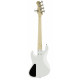 SADOWSKY MetroExpress 21-Fret Hybrid P/J Bass, Morado, 5-String (Olympic White High Polish)