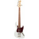 SADOWSKY MetroExpress 21-Fret Vintage J/J Bass, Morado, 5-String (Solid Olympic White High Polish)