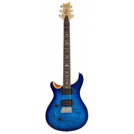 PRS SE Custom 24 LEFTY 2021 (Faded Blue Burst)