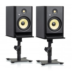 GATOR FRAMEWORKS GFWSPKSTMNDSK Desktop Studio Monitor Stand