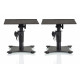 GATOR FRAMEWORKS GFWSPKSTMNDSK Desktop Studio Monitor Stand