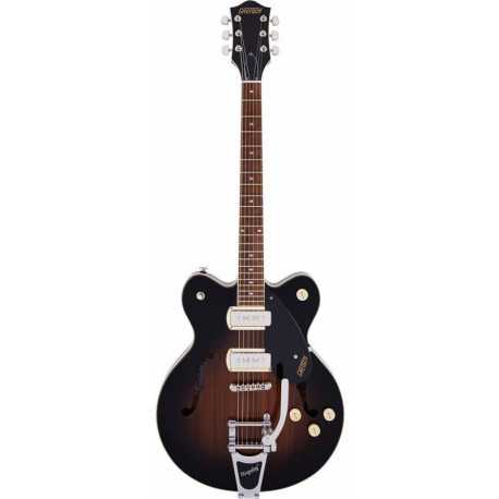 GRETSCH G2622T-P90 STREAMLINER CENTER BLOCK WITH BIGSBY BROWNSTONE