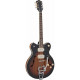 GRETSCH G2622T-P90 STREAMLINER CENTER BLOCK WITH BIGSBY BROWNSTONE