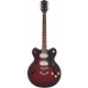 GRETSCH G2622-P90 STREAMLINER CENTER BLOCK DOUBLE-CUT WITH V-STOPTAIL CLARET BURST