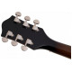 GRETSCH G2655-P90 STREAMLINER CENTER BLOCK JR. DOUBLE-CUT P90 WITH V-STOPTAIL BROWNSTONE