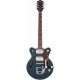 GRETSCH G2655T-P90 STREAMLINER CENTER BLOCK JR P90 WITH BIGSBY TWO-TONE MIDNIGHT SAPPHIRE