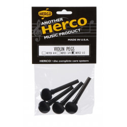 DUNLOP HE922 HERCO VIOLIN PEGS - 1/2 SIZE