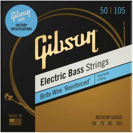 GIBSON SBG-SSM SHORT SCALE BRIGHT WIRE BASS STRINGS MEDIUM