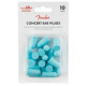 FENDER CONCERT EAR PLUGS (10 PAIR) DAPHNE BLUE