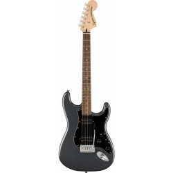 SQUIER by FENDER AFFINITY SERIES STRATOCASTER HH LR CHARCOAL FROST METALLIC