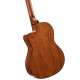 CORT Jade E Nylon (Burgundy Red Burst)