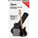 SQUIER by FENDER AFFINITY SERIES PJ BASS START PACK BLACK