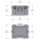 NANUK CASE 960 W/FOAM - OLIVE