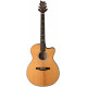 PRS SE A50E (Natural w/ Black Gold Burst)