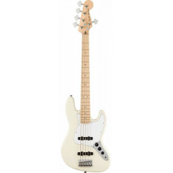 SQUIER by FENDER AFFINITY SERIES JAZZ BASS V MN OLYMPIC WHITE