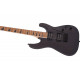 JACKSON JS24 DKAM DINKY ARCH TOP BLACK SATIN