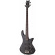 SCHECTER STILETTO STUDIO 4 SEE-THRU BLACK SATIN STBLS