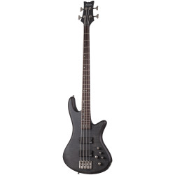 SCHECTER STILETTO STUDIO 4 SEE-THRU BLACK SATIN STBLS