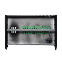 Erica Synths 2 x 84HP Aluminum Skiff Case horizontal side panels (EU plug)