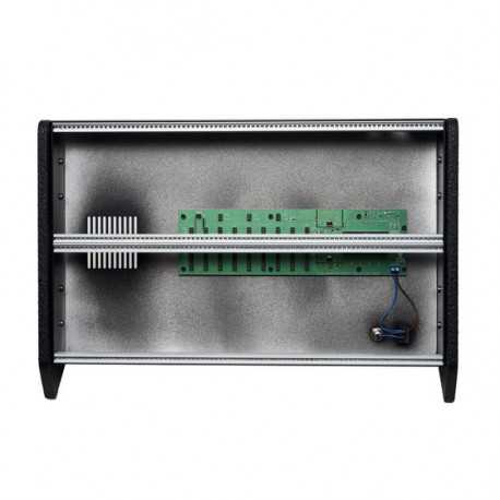 Erica Synths 2 x 84HP Aluminum Skiff Case horizontal side panels (EU plug)