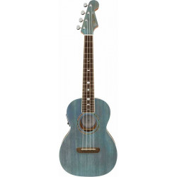 FENDER DHANI HARRISON UKULELE WN TURQUOISE