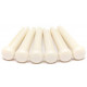 GRAPH TECH PP-1100-01 TUSQ Bridge Pins No Dot - White (6 Pcs)