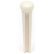 GRAPH TECH PP-1100-01 TUSQ Bridge Pins No Dot - White (6 Pcs)