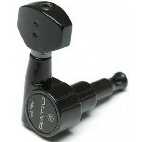 GRAPH TECH PRN-2721-B0 Ratio Electric 6 In-line Contemporary Mini 2 Pin - Black