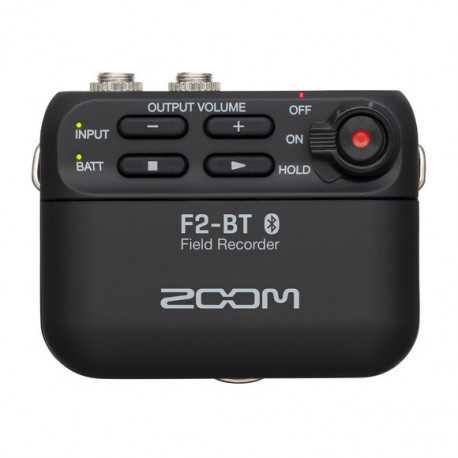 ZOOM F2-BT BLACK