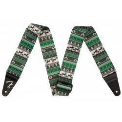 FENDER STRAP UGLY XMAS SWEATER GREEN