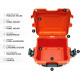 NANUK 908 CASE ORANGE