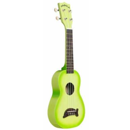 KALA MAKALA DOLPHIN GREEN APPLE BURST UKULELE
