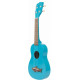 KALA MAKALA SHARK SOPRANO MAKO BLUE UKULELE