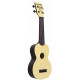 KALA WATERMAN GITD YELLOW SOPRANO UKULELE