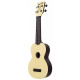 KALA WATERMAN GITD YELLOW SOPRANO UKULELE