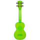 KALA WATERMAN FLUORESCENT GREEN SOPRANO UKULELE