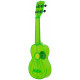 KALA WATERMAN FLUORESCENT GREEN SOPRANO UKULELE
