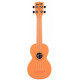 KALA WATERMAN FLUORESCENT ORANGE SOPRANO UKULELE