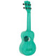 KALA WATERMAN FLUORESCENT BLUE SOPRANO UKULELE