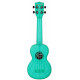 KALA WATERMAN FLUORESCENT BLUE SOPRANO UKULELE